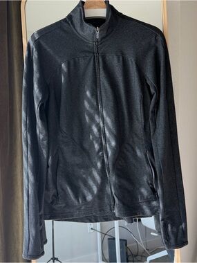 GAP Dark Gray GapFit zip up Top
